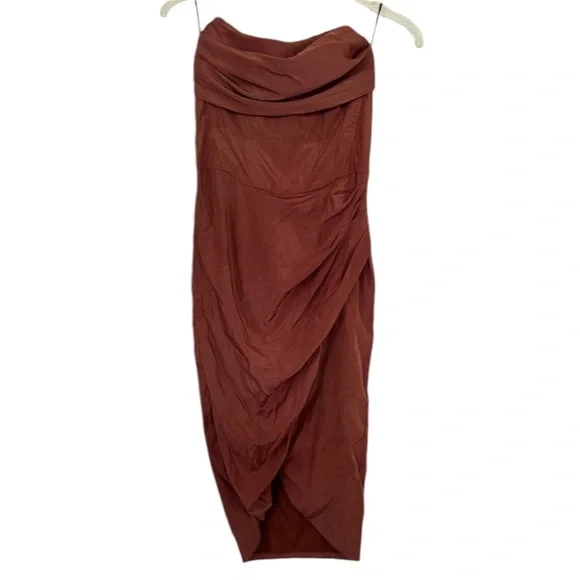 NWT BARDOT Jamila Sleeveless Sweetheart Corset Dress size XL - Picture 4 of 7